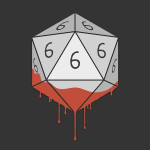 666 20-Sided Die Dice Devil T-Shirt