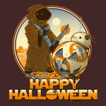 Happy Halloween Star Wars BB-8 Jawa T-Shirt