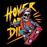 Hover or Die Back to the Future Skate T-Shirt