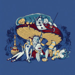 Stoned in Wonderland Alice T-Shirt