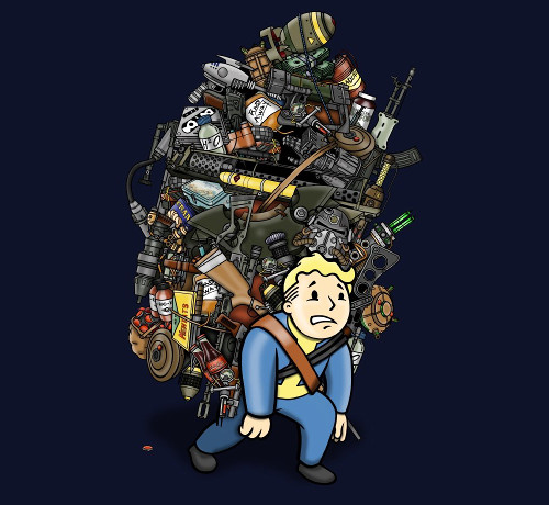Fallout Wasteland Hoarder T-Shirt