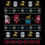 Final Fantasy Holiday Ugly Sweater T-Shirt