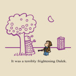 Doctor Who and the Purple Crayon Dalek T-Shirt