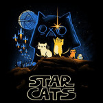 Star Wars Cats A New Hope T-Shirt