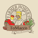 Farmer Homer's Tomacco The Simpsons T-Shirt