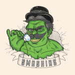 Smashing Hulk Tea T-Shirt