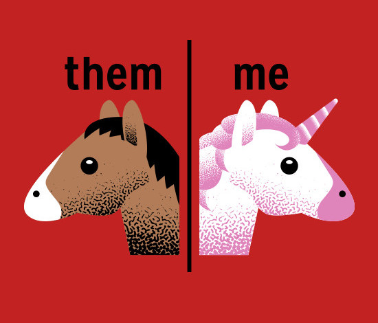 Them Me Horse Unicorn T-Shirt