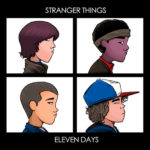 Stranger Things Eleven Days Gorillaz T-Shirt