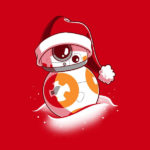 BB-8 Santa Hat Christmas Star Wars T-Shirt