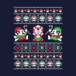 Super Mario Bros Christmas Sweater T-Shirt