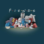 Fiends Cartoon Supervillain Friends T-Shirt