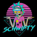 Rad Schwifty Rick and Morty Retro T-Shirt