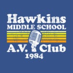 Hawkins Middle School A.V. Club 1984 Stranger Things T-Shirt