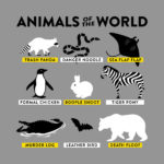 Animals of the World T-Shirt