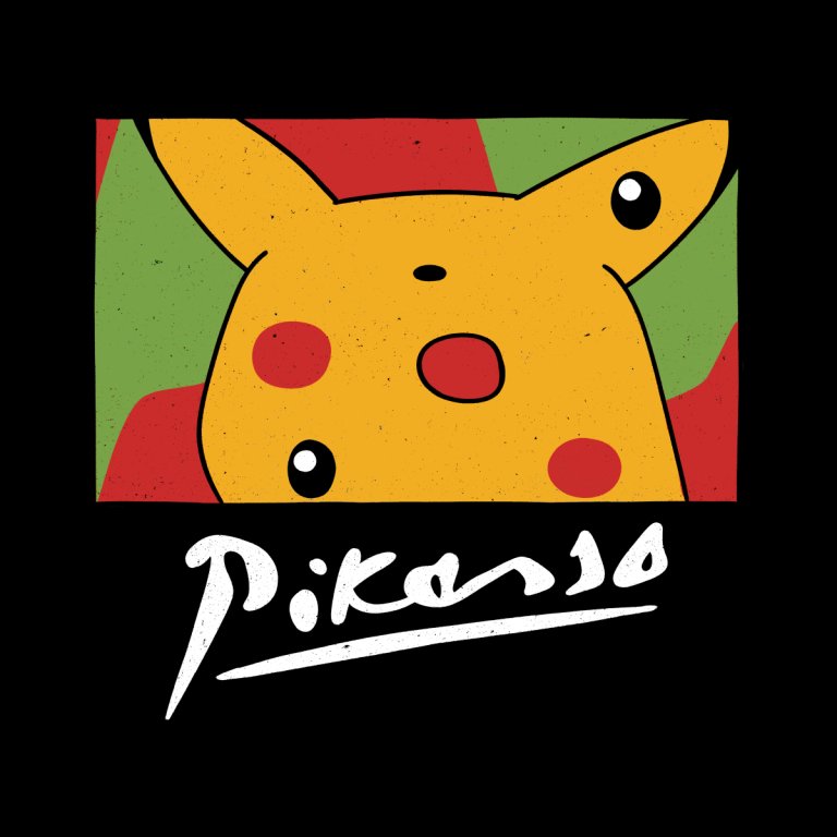 Pikasso Pikachu Shirt