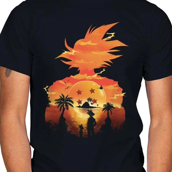 Dragonball Z Beautiful Sunset T-Shirt