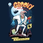 Groovy Space Adventures Earthworm Jim T-Shirt