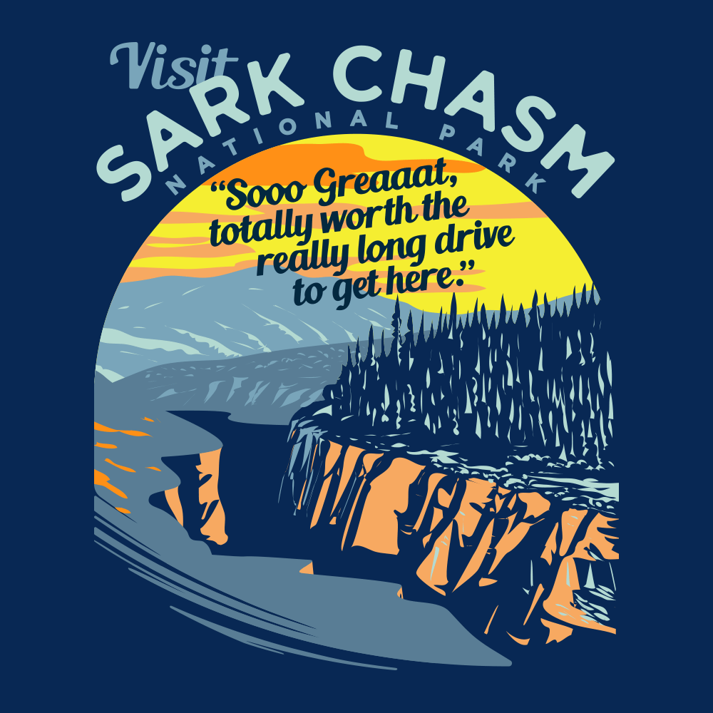 Visit Sark Chasm National Park Shirt
