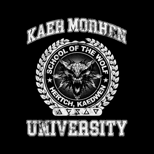 Kaer Morhen University The Witcher Shirt